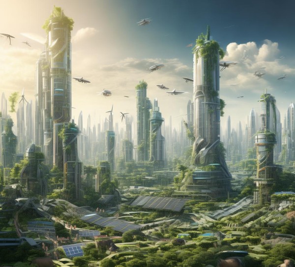 科技创新与生态相辅相成，共同守护地球家园。