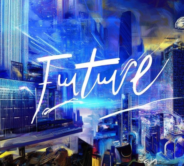 科技与创新画，在画布上书写未来