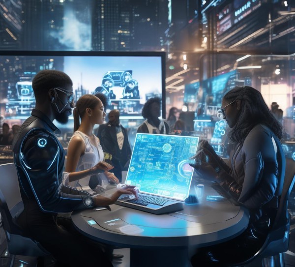 科技创新与工作结合，未来世界的重塑之旅