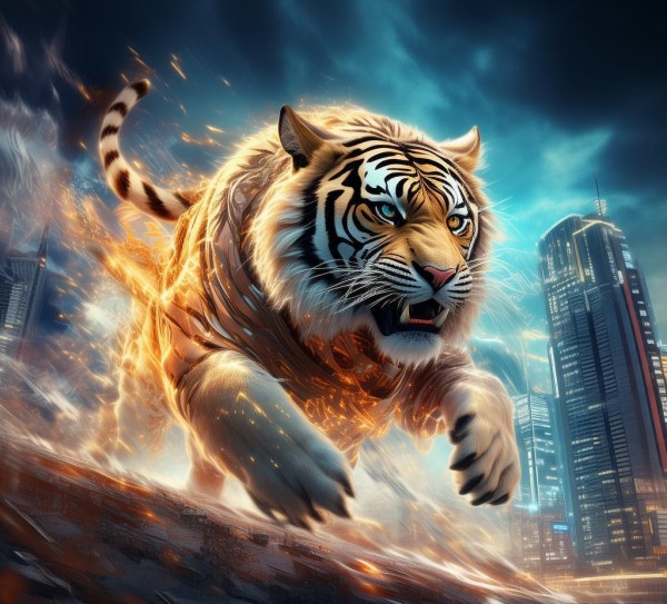 虎跃虎跃科技祝福短片