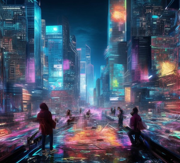 科技与创新的画,一场视觉艺术对话 科技与创新的画,一场视觉艺术对话